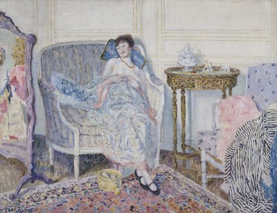 Im Boudoir, ca. 1914 von Frederick Carl Frieseke